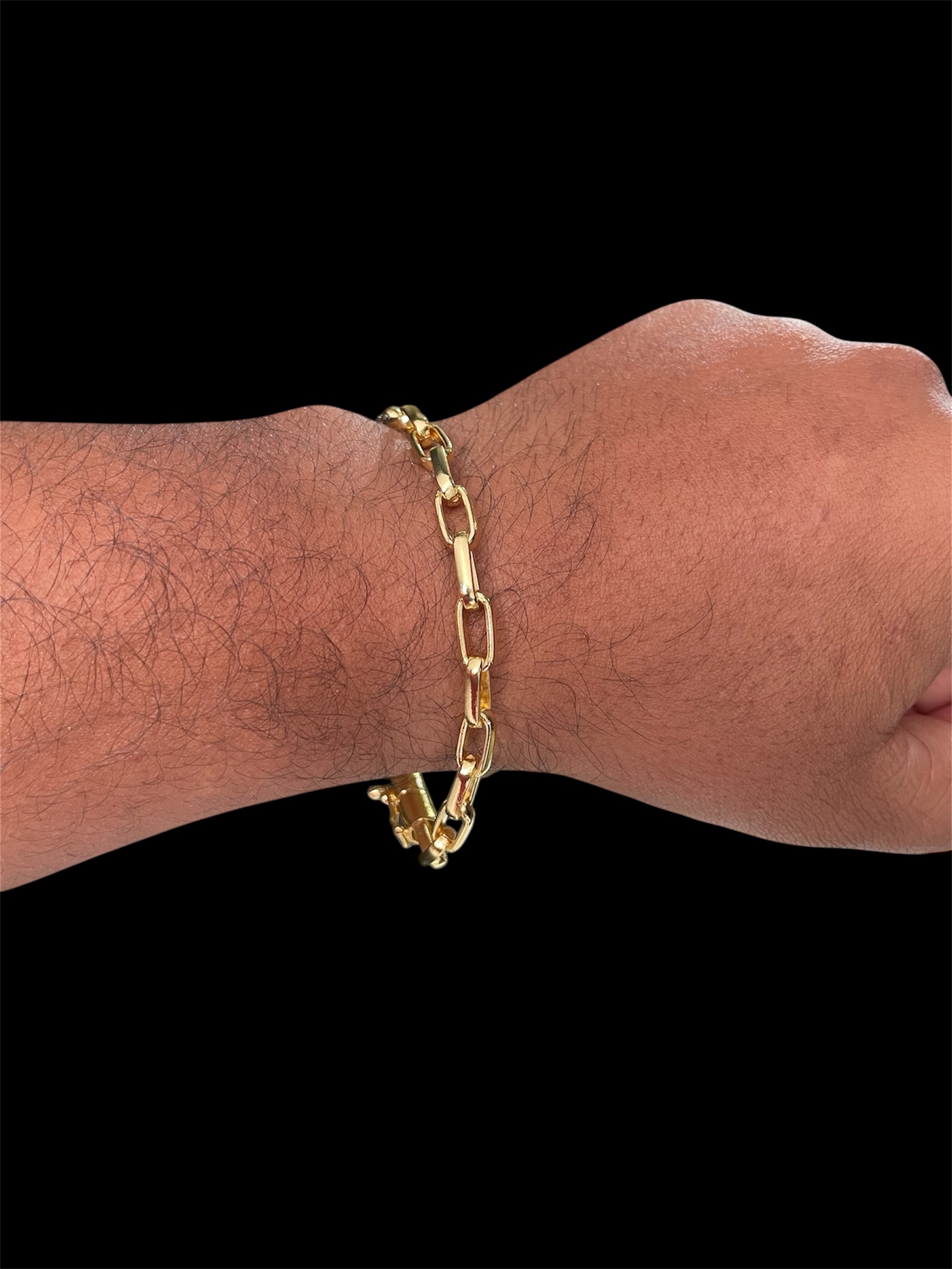PULSEIRA CARTIER 4MM BANHADA A OURO 18K COM VERNIZ ANTI ALÉRGICO - Imagem 2
