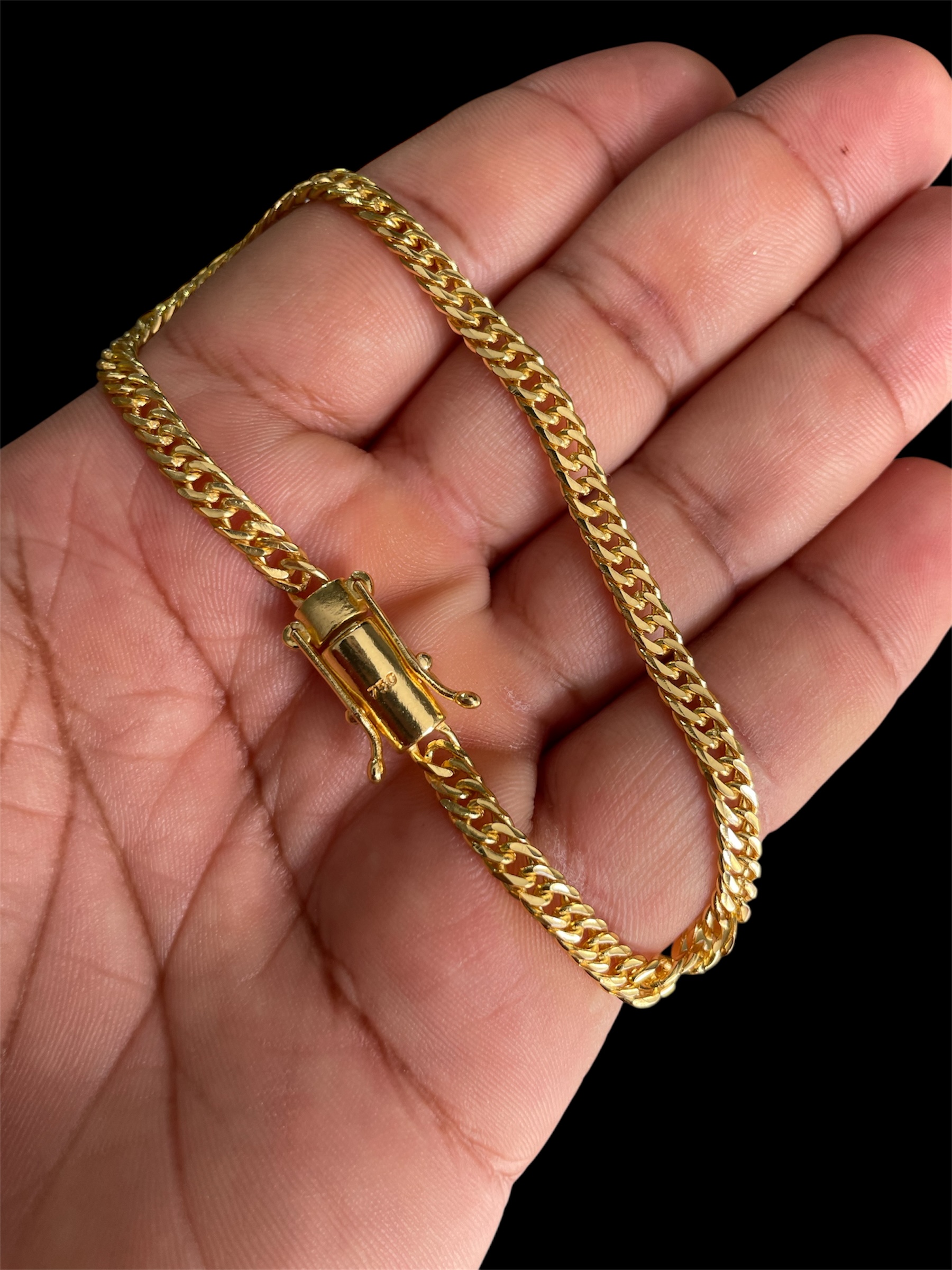 KIT GRUMET 4MM BANHADO A OURO18K COM VERNIZ ANTI ALÉRGICO - Imagem 5
