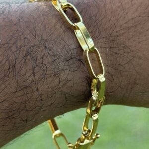 Pulseira Cartier 6mm Banhada a Ouro 18K – Acabamento Premium