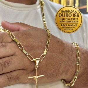 Kit Cartier 6mm Corrente + Pulseira — Sofisticação e Presença em Cada Detalhe